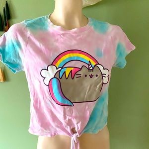 PUSHEEN Tie Dye Pastel Tshirt Zumiez